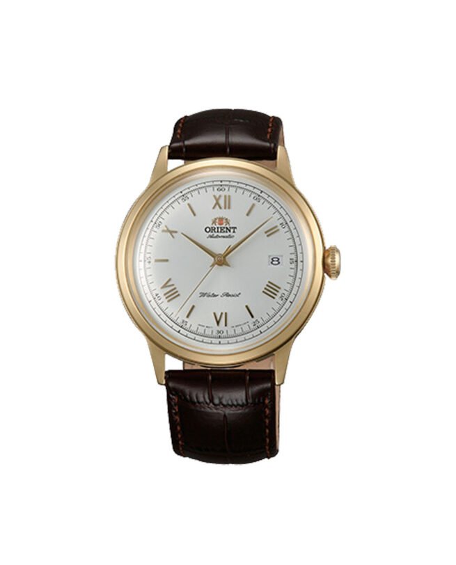 ORIENT: Mechanical Classic Watch, Leather Strap - 40.5mm (AC00007W 